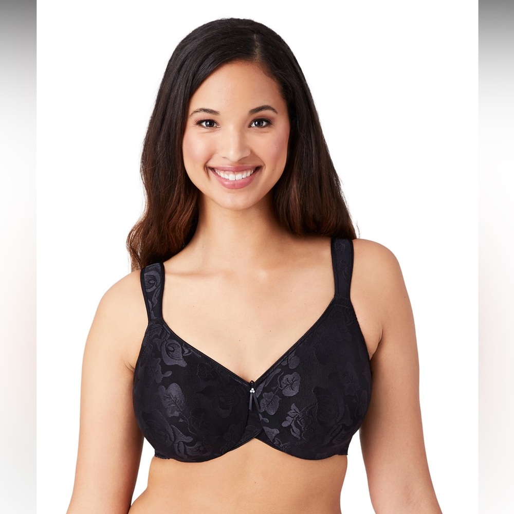 Wacoal Awareness Underwire Black Floral Bra